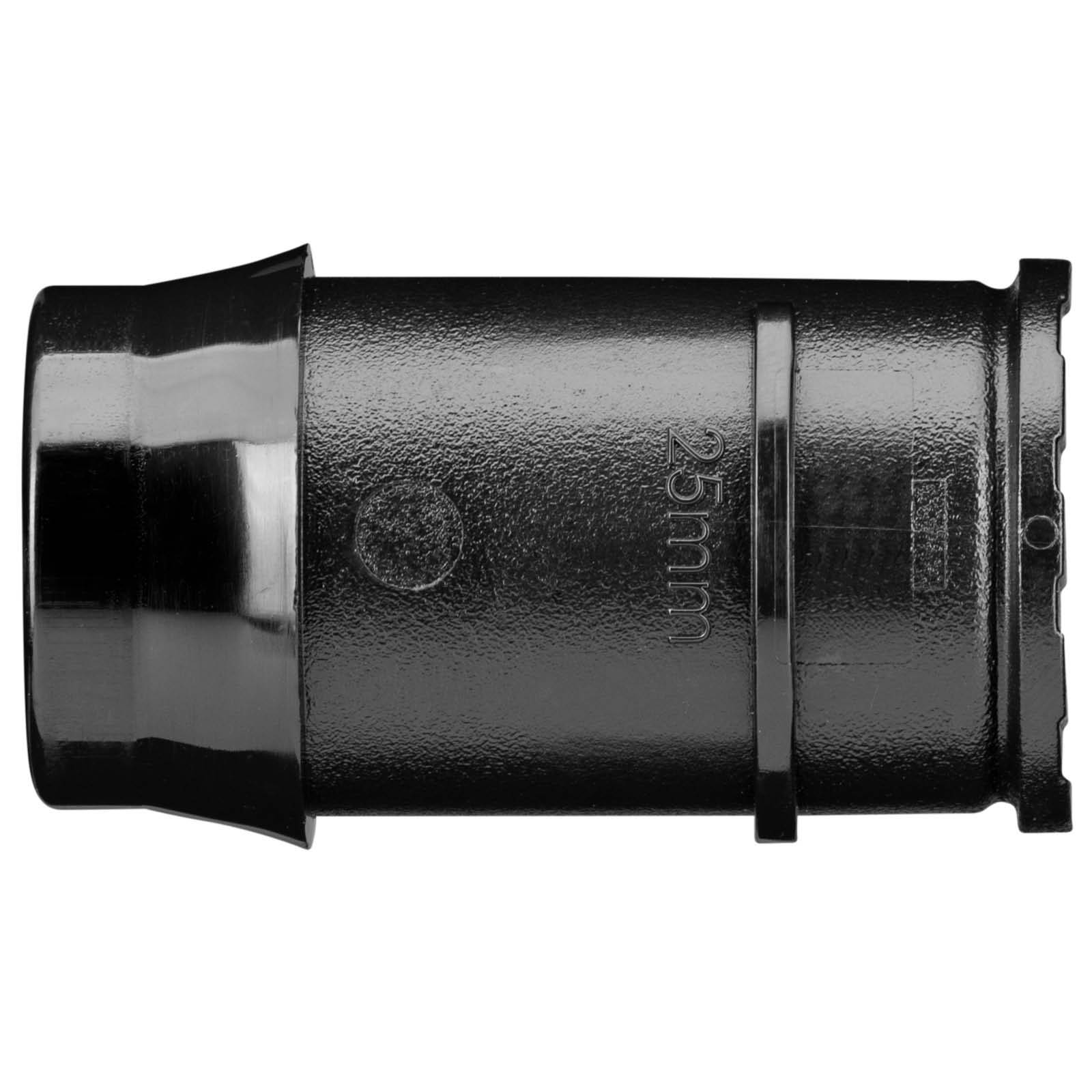 Pope 25mm Poly End Plug Black Irrigation Pipe Fitting