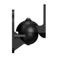 Practa Speaker Bracket PRSM2 2 Pack Black Nylon, Adjustable Tilt and Swivel Wall Mount