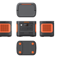 Jackery 2000w Black 1000 Plus Portable Power Station 1264Wh - Expandable Capacity - SuperSaverAU - view 3