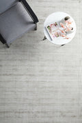 Rug Culture Bliss Medium Silver Viscose Rug 225x155cm - Hand Loomed - BLSSILV225X155