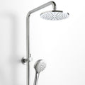 Rogerseller Tonic Dual Rail Shower - Chrome Brass Build - 2-Way Diverter, 3 Star Water Rating - 3506003701