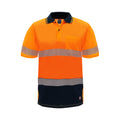 Citeco Orange Hi Vis Short Sleeve Polo - Reflective Polyester, Men's Medium