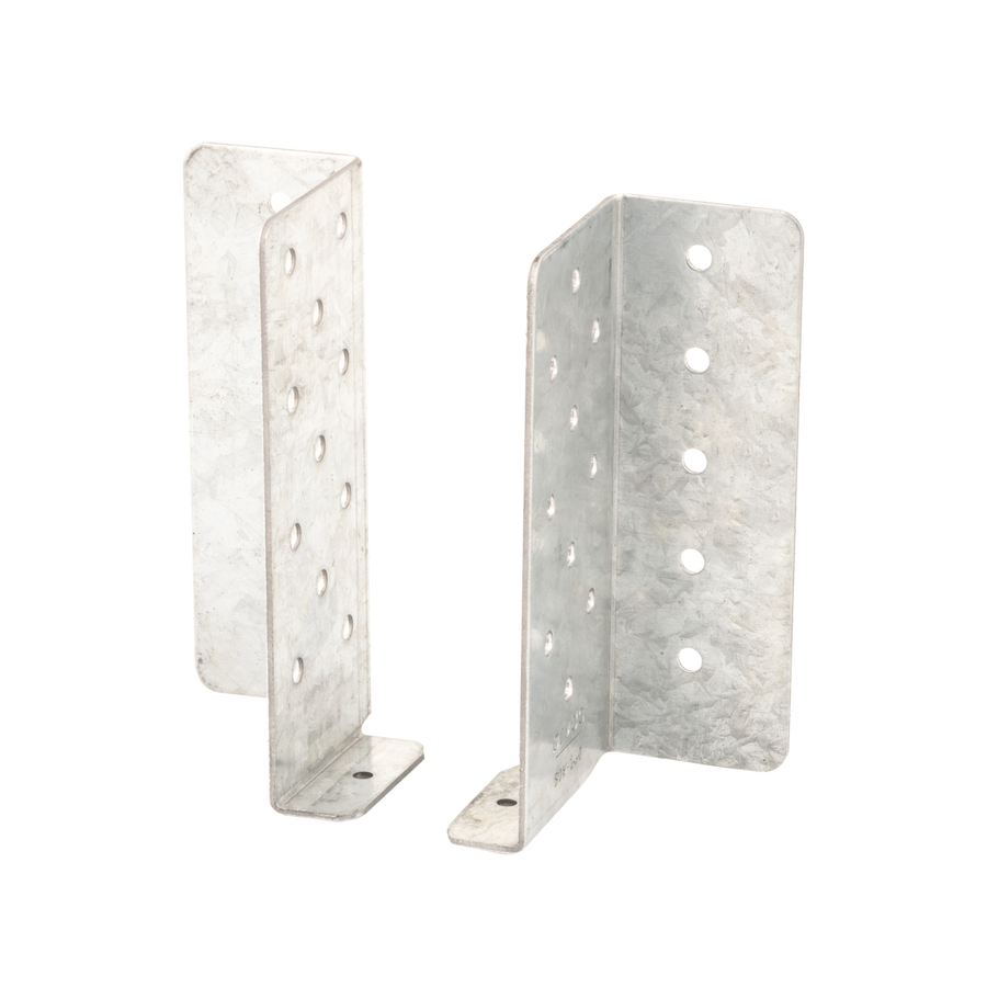 Pryda Split Joist Hanger Pair - 140mm - Galvanised - 1 Pair - Adjustable - SuperSaverAU - view 1
