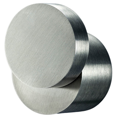 Rogerseller Eccentric Robe Hook - Brushed Nickel Finish, Compact 35mm Size - 3435001007