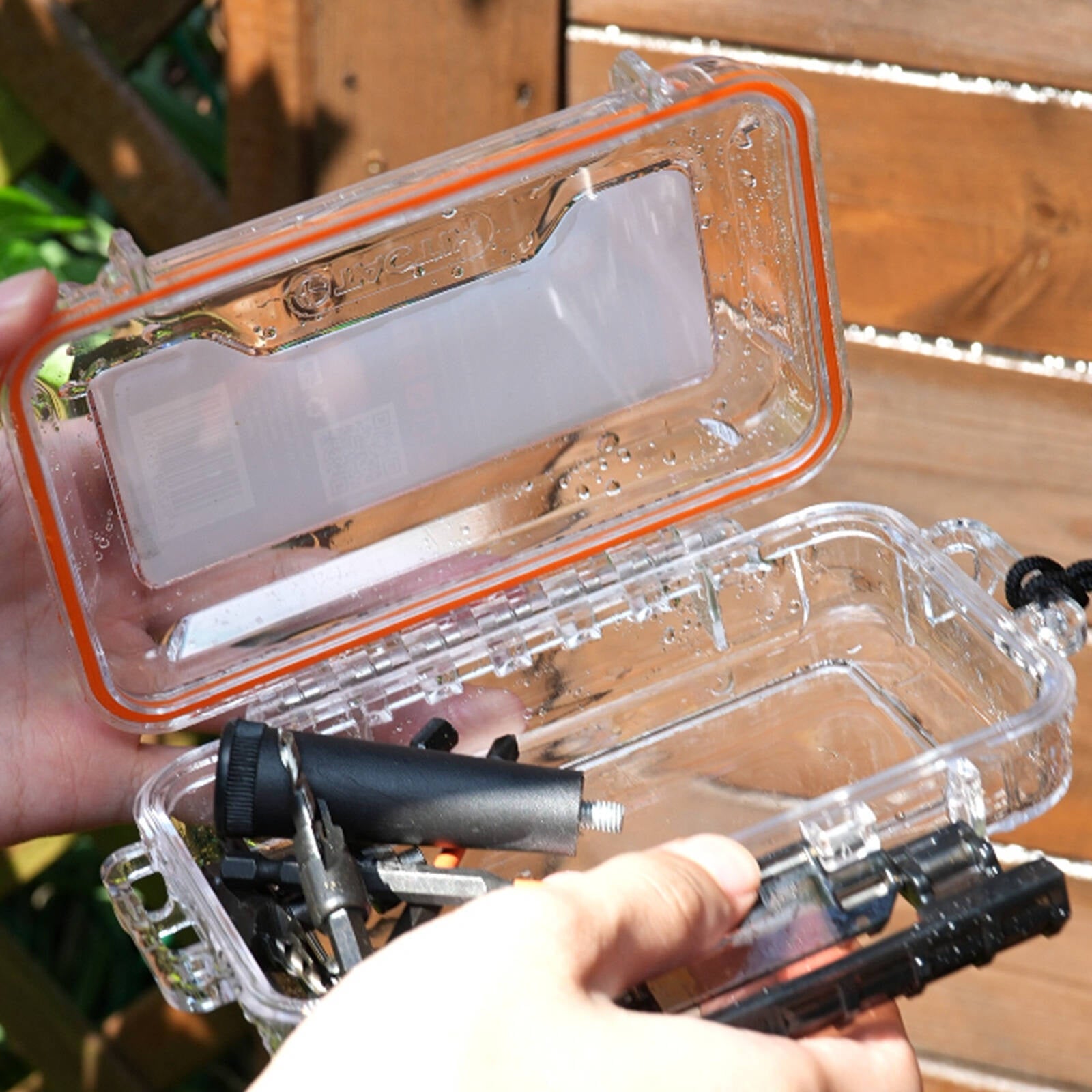 Tactix Water Resistant Case Black Protective Storage for Tools & Gear