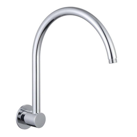 Mondella 300mm Chrome Gooseneck Shower Arm - Durable Stainless Steel - SuperSaverAU - view 1