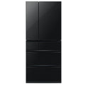 Mitsubishi Electric 700L Multi Drawer French Door Fridge - Diamond Black Glass, Ice Maker - MR-WX700C-B-A