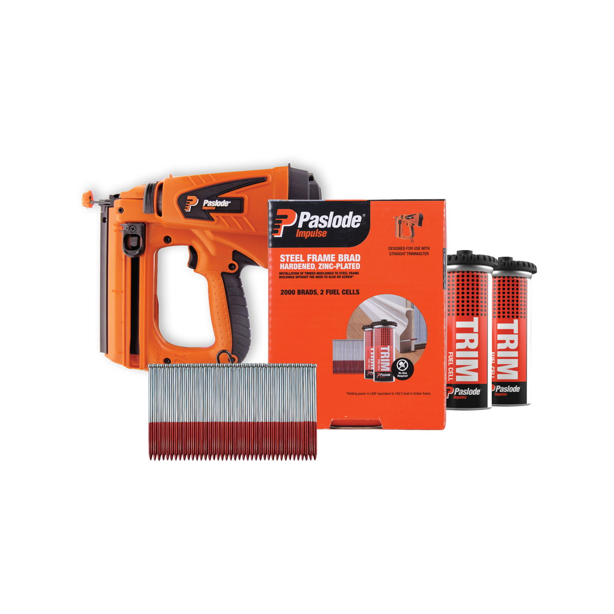 Paslode 15g Steel Frame Brad Box 2000 - 38mm - Strong Hold in Steel - SuperSaverAU - view 4