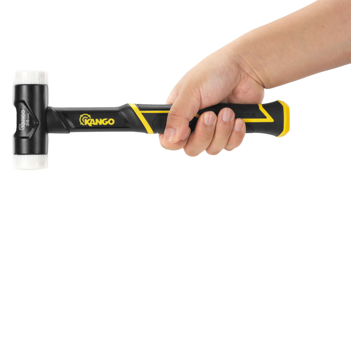 Kango 38mm Soft Face Mallet - Interchangeable Nylon Faces - Durable Handle - SuperSaverAU - view 4