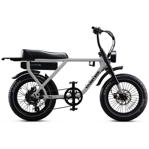 Flight Risk FR505 electric bike - 500W motor, 48V 20Ah Samsung battery, Silver finish - FR-505SILVER