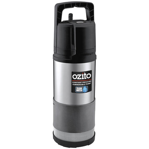 Ozito Constant Pressure Submersible Pump - 1100w - Stainless Steel - Automatic - SuperSaverAU - view 1