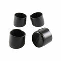 Surface Gard 25mm Black Angled Plastic External Chair Tip 4 Pack - SuperSaverAU - view 1
