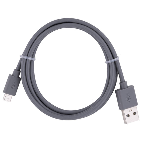 Click 1.2m Micro USB Cable CLK1010B - Grey, Charge & Sync