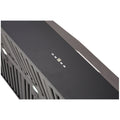 Schweigen 3000m³/h Silent BBQ Rangehood - 1500mm Black Wall Mounted, 304 Stainless Steel - CL8915BSP2KIT
