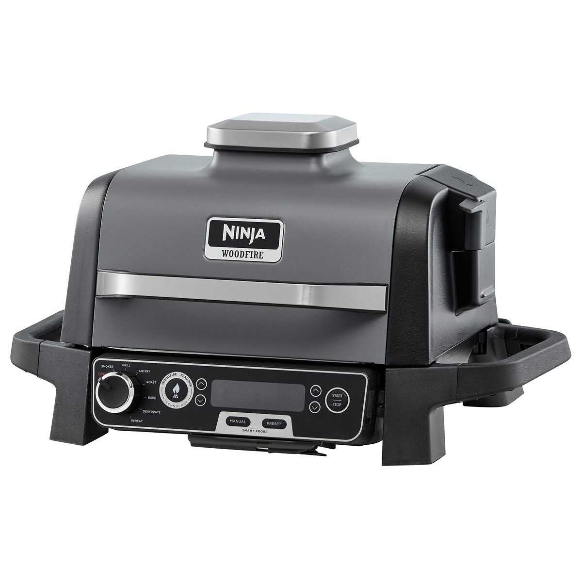 Ninja Woodfire Outdoor Electric BBQ Grill and Smoker - Seven Functions - 1760W - Air Fry - OG751