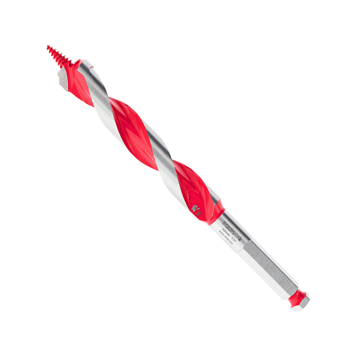 Diablo Auger Bit 20mm x 190mm - Dura-Tip™ - Self-Feeding Design - SuperSaverAU - view 2