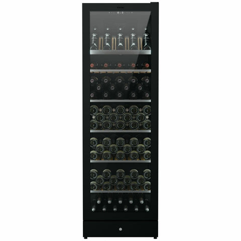 Vintec 198 Bottle Multi-Zone Wine Storage Cabinet - Black, UV-Protected Glass Door - VWM198SBA-R