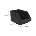 Handy Storage Size 30 Grey Plastic Storage Tote Stackable Nestable