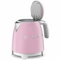 Smeg 50s Retro Style 800mL Mini Electric Kettle - Pink, 1400W, Double Wall - KLF05PKAU