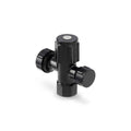 Brasshards 2 Way Under Sink Valve 20mm x 15mm - Matt Black - Lead Free - Durable - SuperSaverAU - view 1