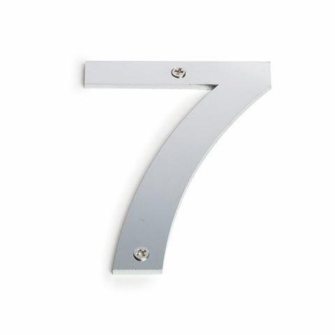 Sandleford 100mm House Number 7 - Brushed Stainless Steel - Weather Resistant - SuperSaverAU - view 1