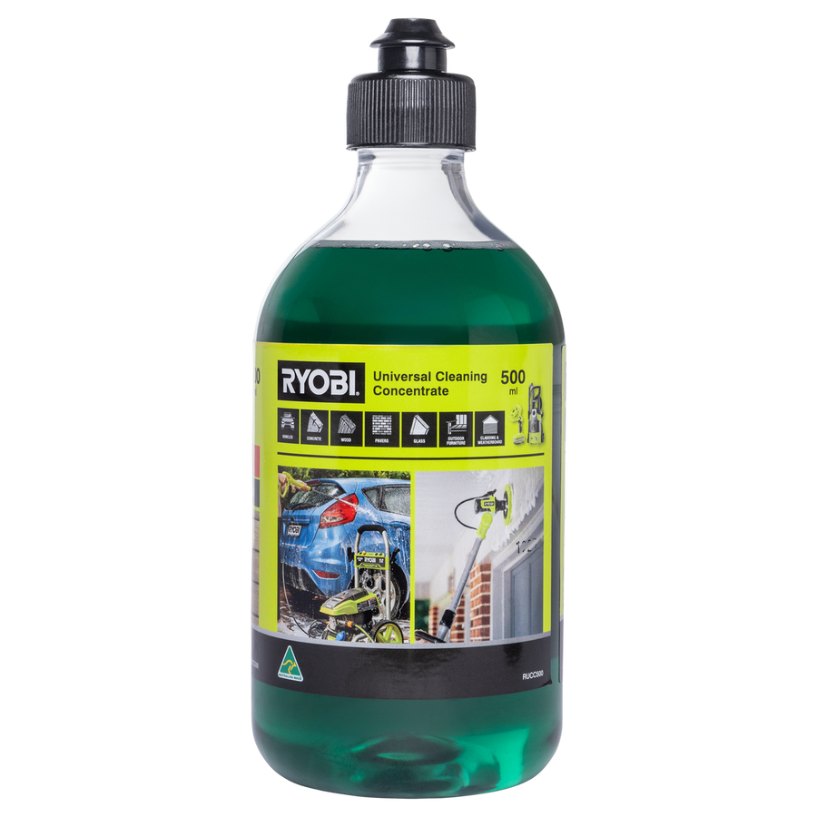 Ryobi Universal Cleaning Concentrate 500ml - Multi-Purpose Outdoor Cleaner - SuperSaverAU - view 1