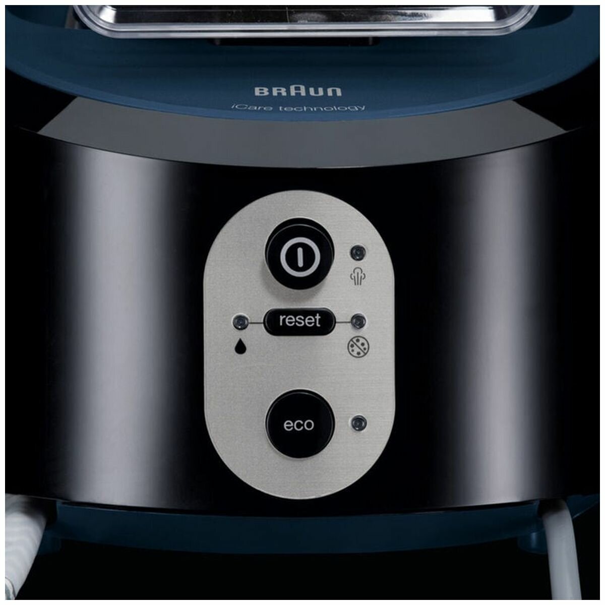 Braun CareStyle 5 steam generator iron - 2400W, 2L tank, 120g/min steam, black and blue - IS5145BK