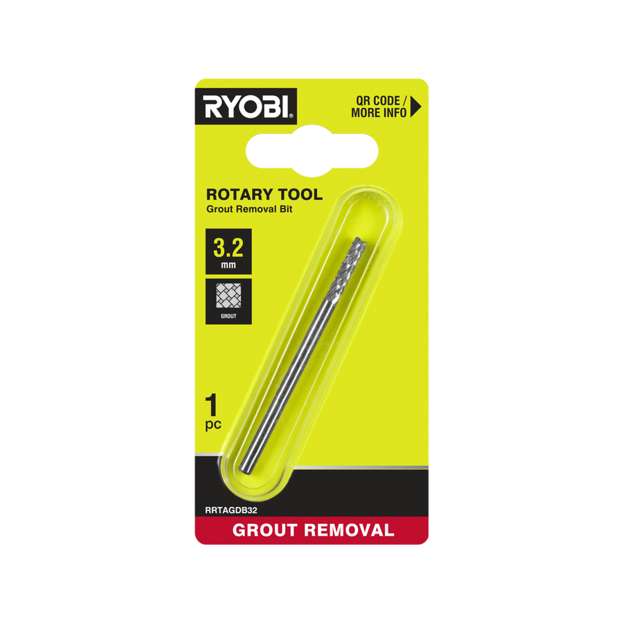 Ryobi Rotary Tool Grout Removal Bit 3.2mm - Efficient Grout Removal - SuperSaverAU - view 1