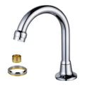 Shaw & Mason Chrome Swivel Basin Spout, Brass, 9L/min WELS 3 Star
