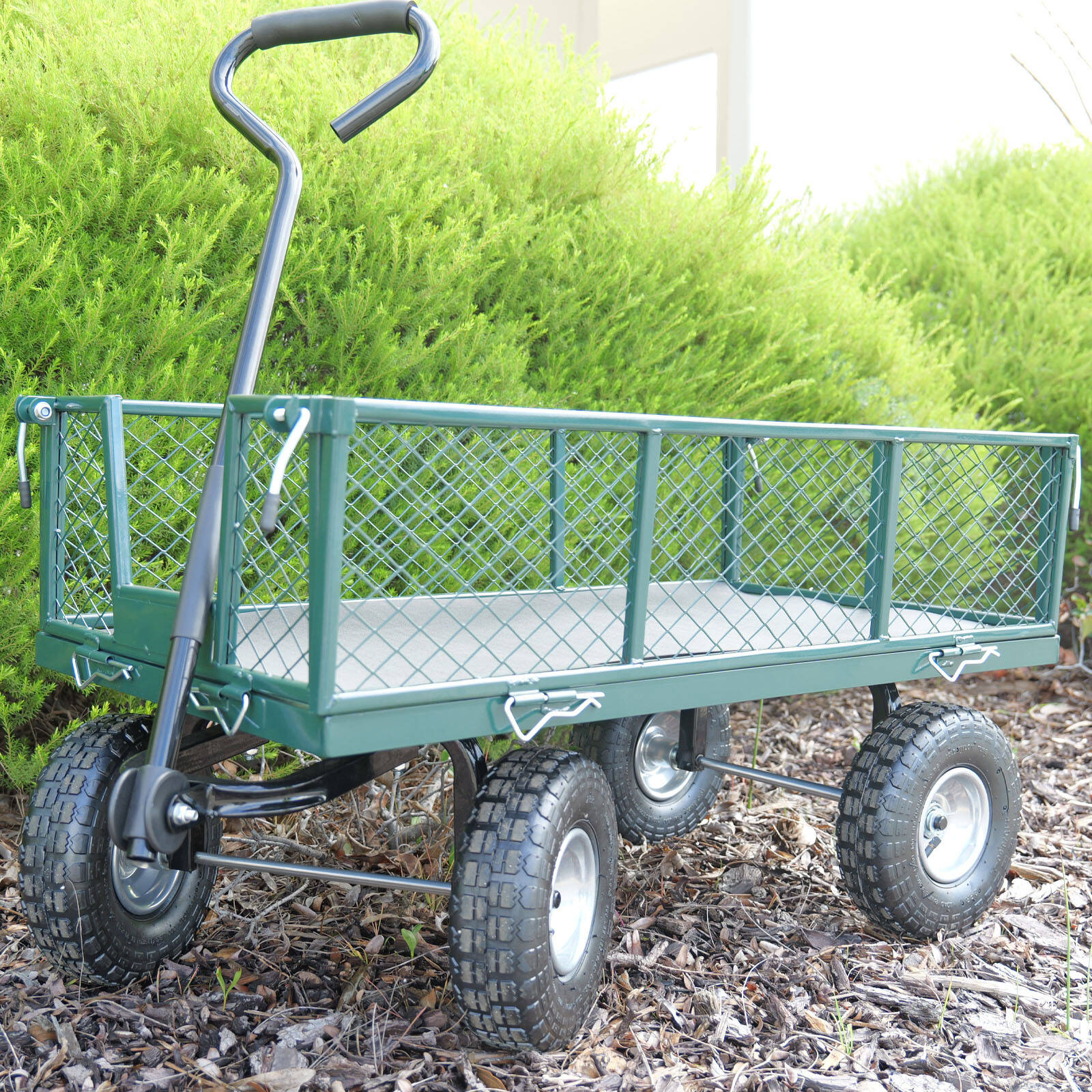 Move It 650 x 8" Pneumatic Wheel, 1" Bearing, Steel Hub, 100kg