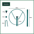 Garden Zen Universal Sprinkler Stand - Metal - 300mm - UV Protected - SuperSaverAU - view 3