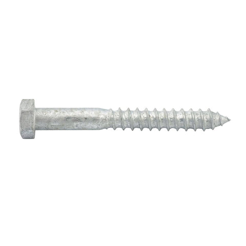Zenith Coach Screw - M8 x 100mm - Hot Dipped Galvanised - Hex Head - SuperSaverAU - view 1