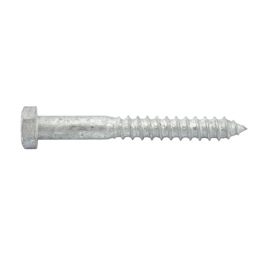 Zenith Coach Screw - M8 x 100mm - Hot Dipped Galvanised - Hex Head - SuperSaverAU - view 1