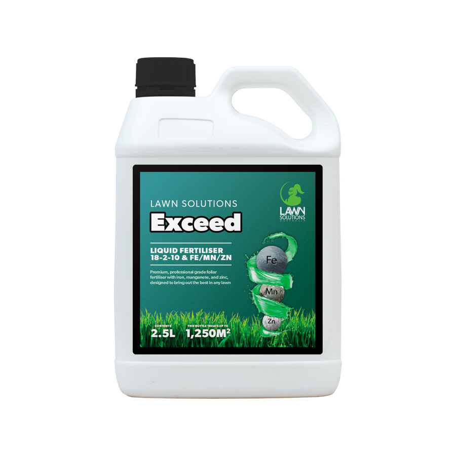 Lawn Solutions Australia Exceed Liquid Fertiliser - 2.5L - Boosts Lawn Health - SuperSaverAU - view 1