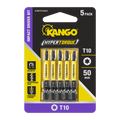 Kango 50mm TX10 HYPERTORQUE Impact Driver Bit 5 Pack - High Torque Durability - SuperSaverAU - view 1