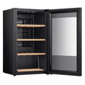 Hisense 30 Bottle Wine Cabinet - Black - Anti-UV Low E Glass - Reversible Door - HRWC31