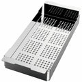Artinox Frame 50 Single Bowl Sink - Top Mount, Cover and Small Strainer Included - FRACC5040