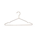 Practa Copper Metal Clothes Hangers 10 Pack - 420mm x 205mm - Durable & Space-Saving - SuperSaverAU - view 1