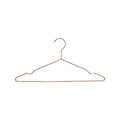 Practa Copper Steel Metal Clothes Hangers 10 Pack