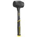 Kango 680g Black Rubber Mallet - High Density Rubber - Durable Design - Black - SuperSaverAU - view 5