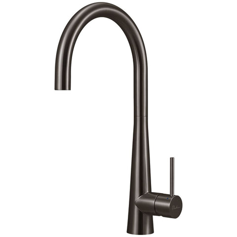 Oliveri Essente gooseneck mixer tap - Gunmetal, 316 Stainless Steel, WELS 5 Star, lead-free - SS31620-GM