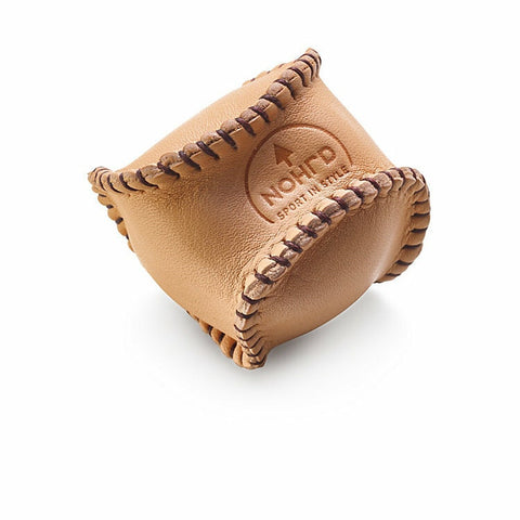 Waterrower Haptikball 300g - Hand-Stitched Brown Leather, Iron Pellet Filled, Beeswax Treated - 17100AO