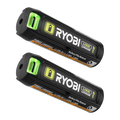 Ryobi USB Lithium 2Ah Battery and Power Bank Twin Pack RB4L2020 with USB-C Cable