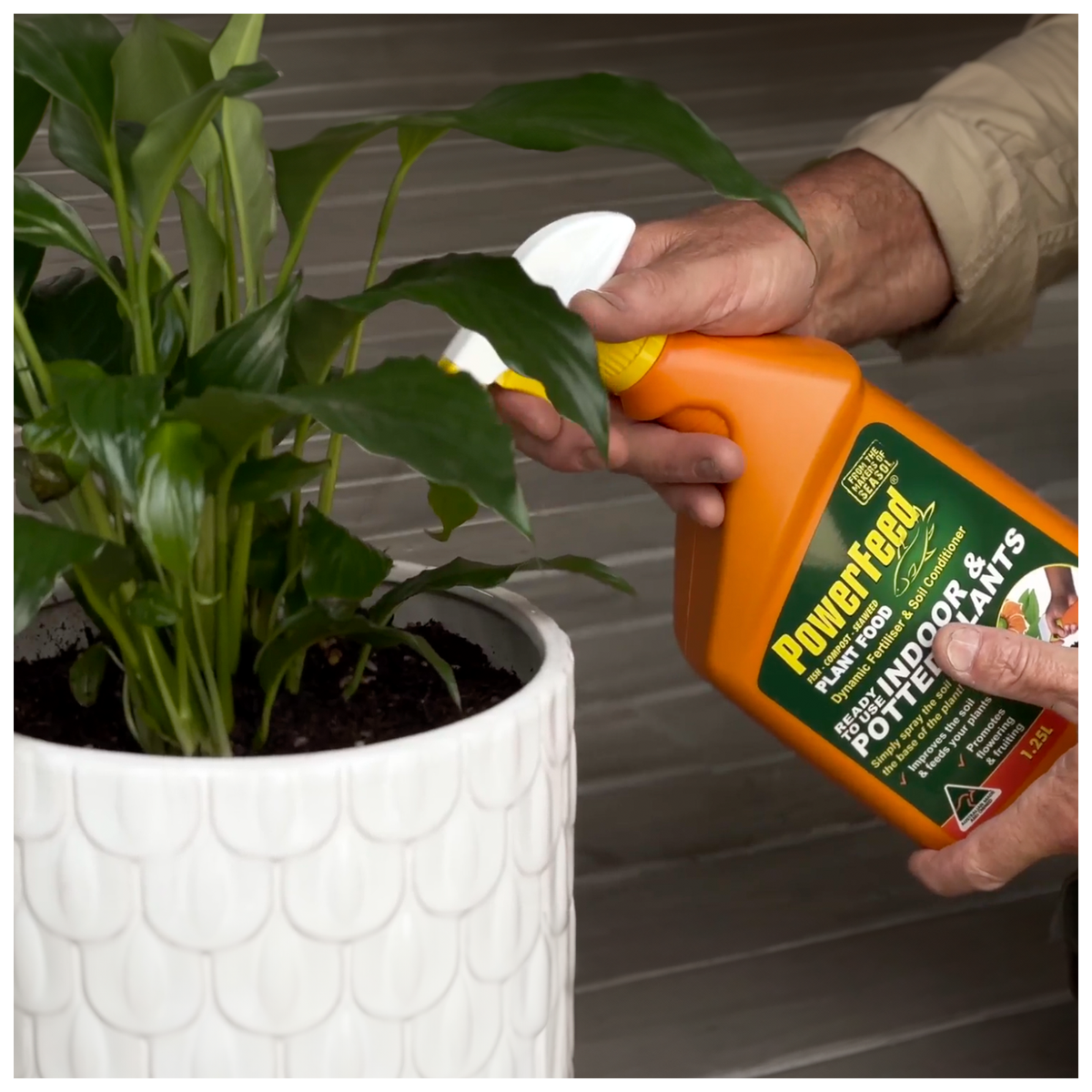 PowerFeed Plant Food - 1.25L - Liquid - Indoor and Potted Plants - SuperSaverAU - view 3