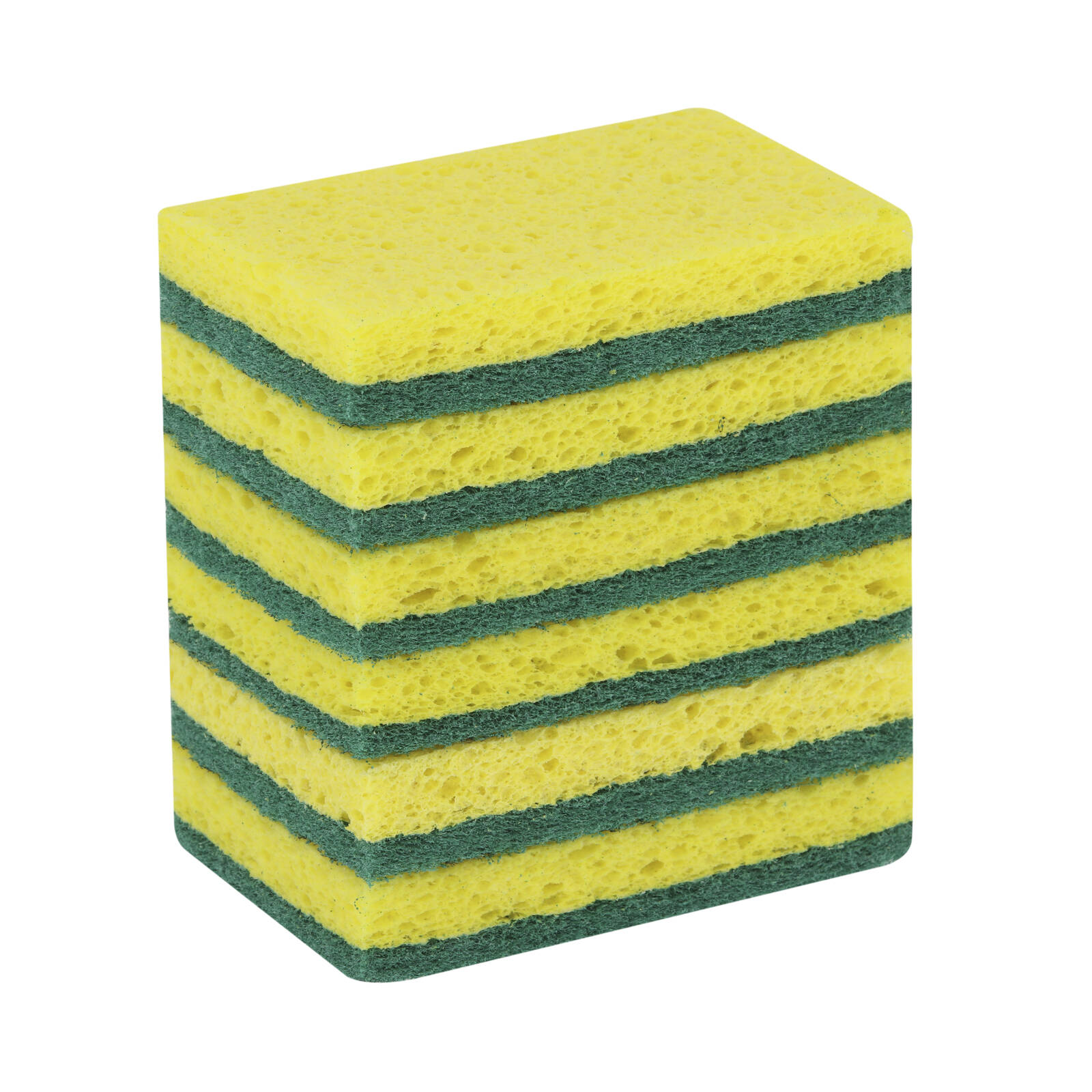 Oates Antibacterial Heavy Duty Sponge Scourers - 6 Pack, Indoor & Outdoor