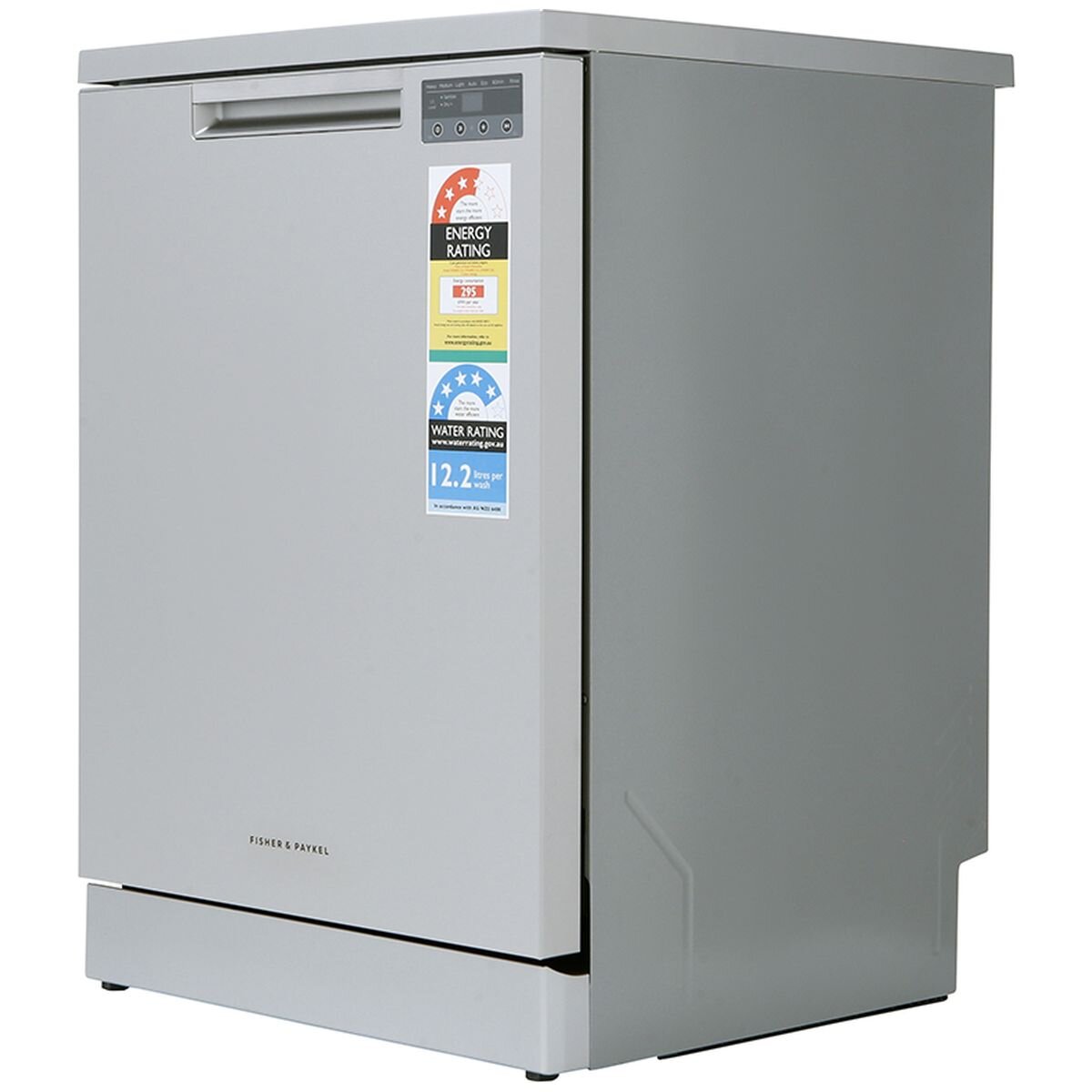 Fisher & Paykel Series 5 Freestanding Dishwasher - 15 Place Settings - Stainless Steel - DW60FC1X3