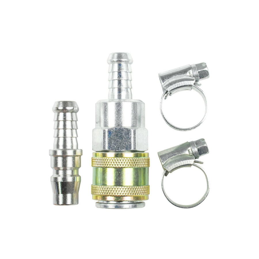 Jflex 3/8" Hose Tail Coupling Kit - Nitto Equivalent - Durable - High Airflow - SuperSaverAU - view 1