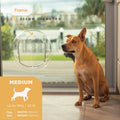 Hakuna Pets Medium Ultra Clear Pet Door - 290mm Flap - Durable - Weatherproof - SuperSaverAU - view 2
