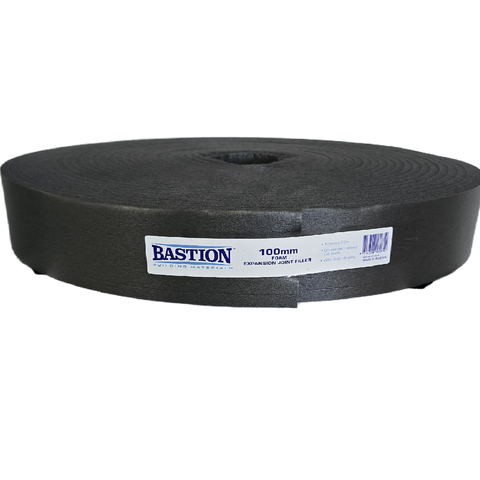 Bastion Expansion Joint Foam 100mm x 10mm x 25m - Black - Moisture Resistant - SuperSaverAU - view 1
