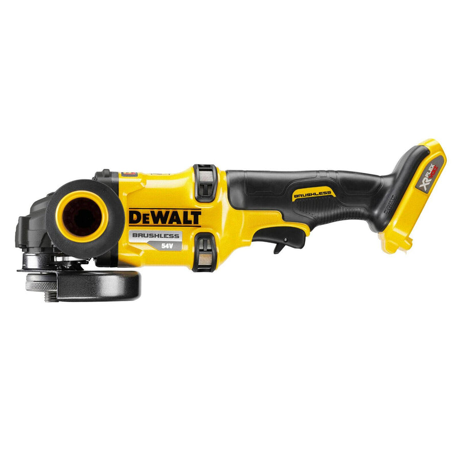 DeWALT 54V 125mm FlexVolt XR Brushless Angle Grinder Skin Only DCG418N-XJ